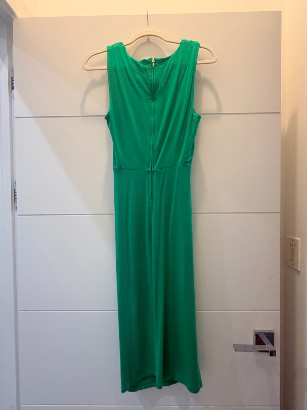 Lilly Pulitzer Emerald Green Knot-Front Maxi Dress - Picture 2 of 3